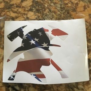COPY - Firefighter USA vinyl decal